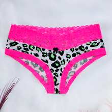 Cargar imagen en el visor de la galería, HIPSTER FUCSIA TIGRE VERDE FLUO